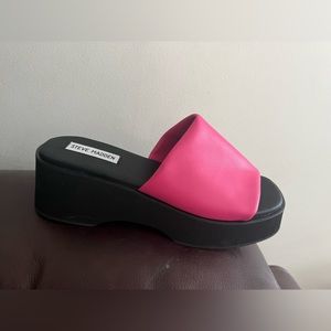 STEVE MADDEN PINK SIZE 8.5 heels 2.5” NWOT